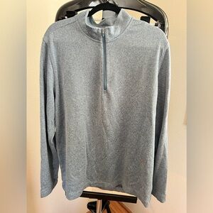 🌊🏌️‍♂️RHONE MENS PERFORMANCE GOLF BLUE 1/4 ZIP FLEECE SIZE XXL🏌️‍♂️🌊